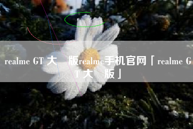 realme GT 大師版realme手机官网「realme GT 大師版」